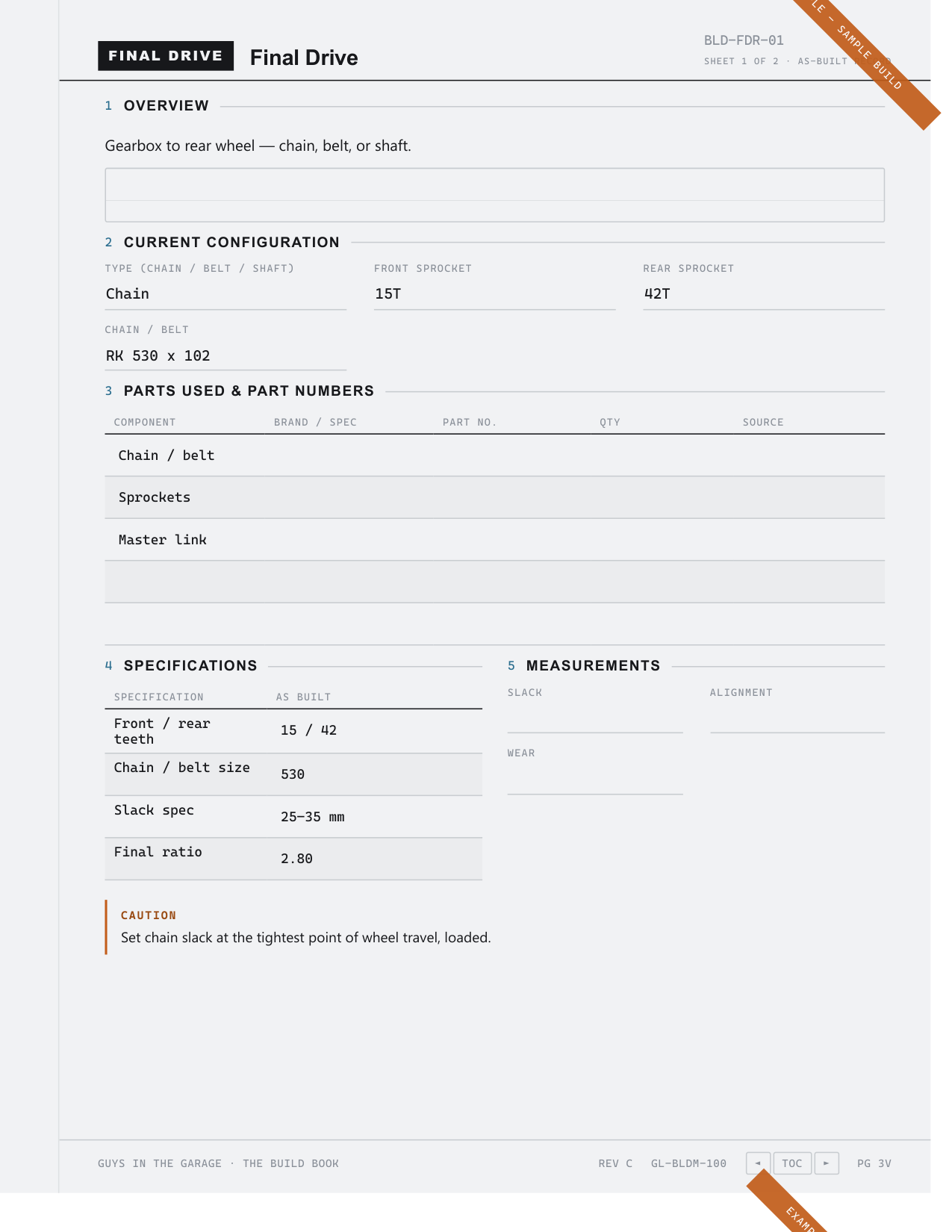 The Completed Example — Free Sample