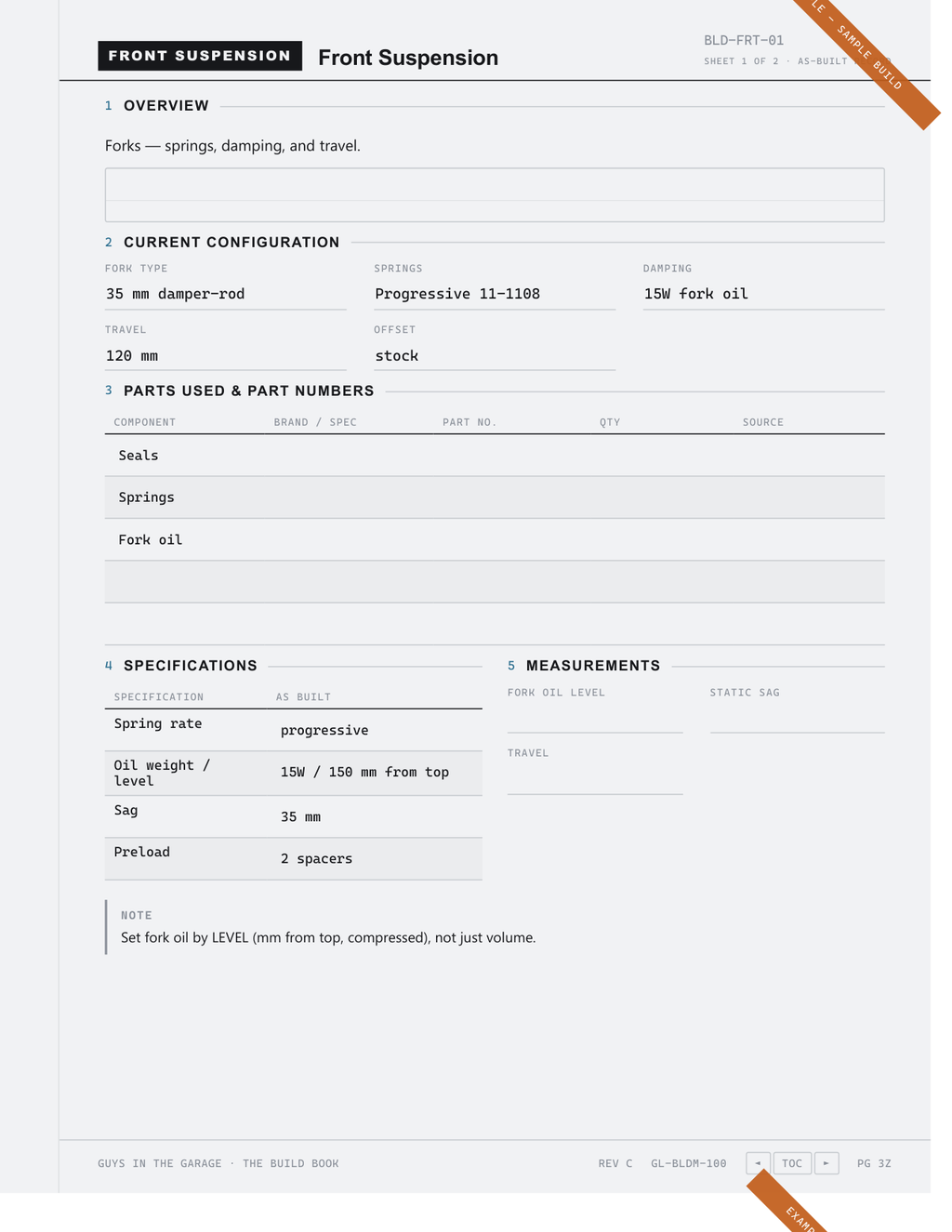 The Completed Example — Free Sample